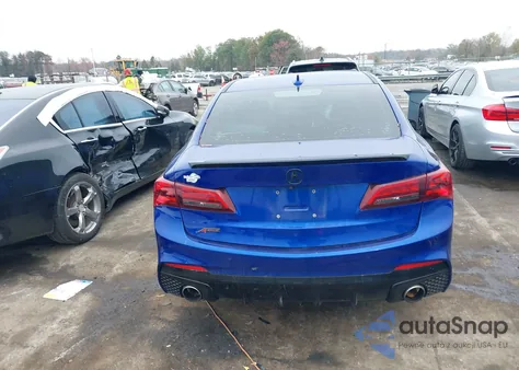 2019 Acura Tlx Tech A-Spec Pkgs z USA, uszkodzony, nr VIN 19UUB2F6XKA006356